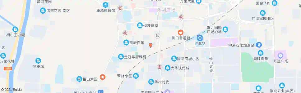 淮北世东医院_公交站地图_淮北公交_妙搜公交查询2025