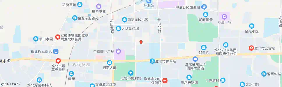 淮北污水处理厂_公交站地图_淮北公交_妙搜公交查询2025