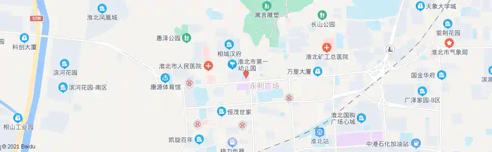 淮北金鹰购物中心_公交站地图_淮北公交_妙搜公交查询2025