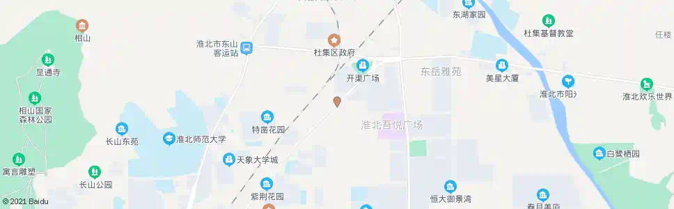 淮北杜集建设公司_公交站地图_淮北公交_妙搜公交查询2025