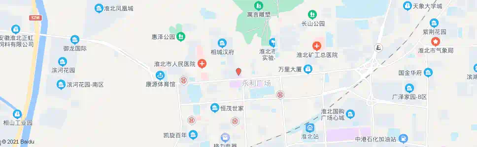 淮北金鹰购物_公交站地图_淮北公交_妙搜公交查询2025