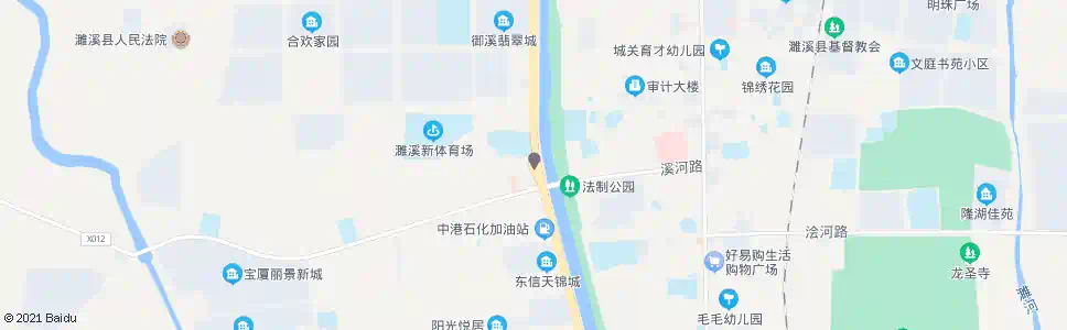 淮北市卫校(溪河路)_公交站地图_淮北公交_妙搜公交查询2025