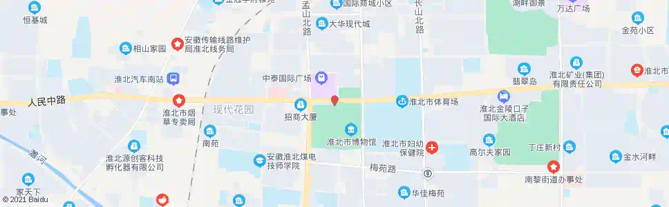 淮北检察院_公交站地图_淮北公交_妙搜公交查询2025