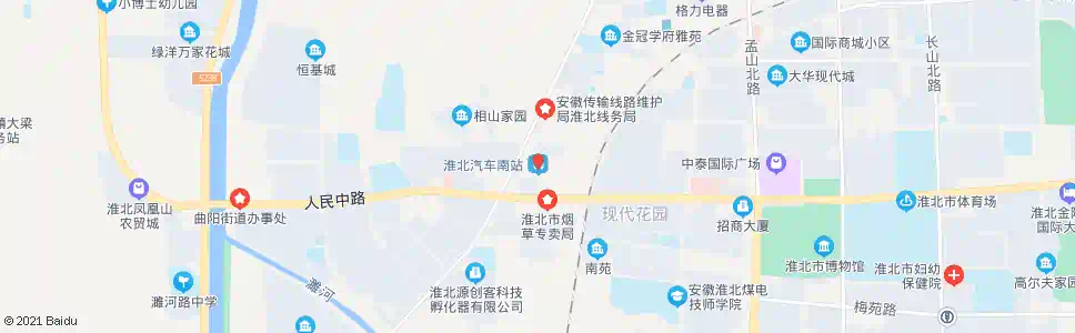 淮北长途站_公交站地图_淮北公交_妙搜公交查询2025