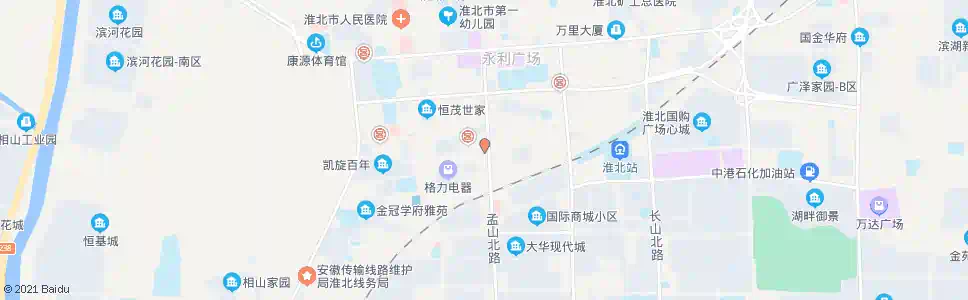 淮北九州大厦_公交站地图_淮北公交_妙搜公交查询2025