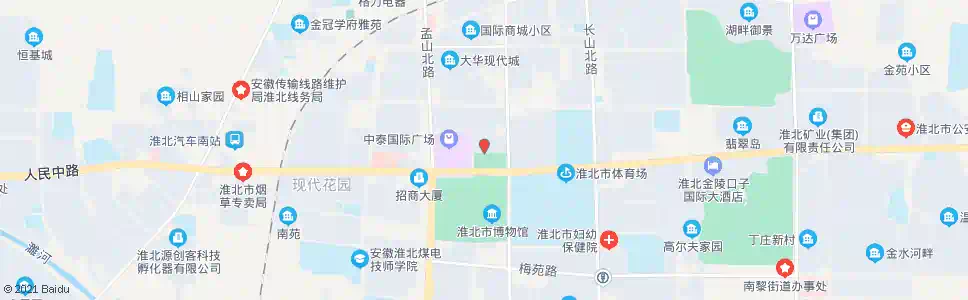 淮北轻工局_公交站地图_淮北公交_妙搜公交查询2025
