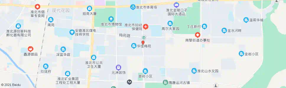 淮北万马相山庭院_公交站地图_淮北公交_妙搜公交查询2025