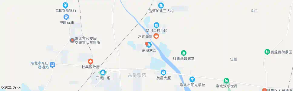 淮北岱河桥_公交站地图_淮北公交_妙搜公交查询2025