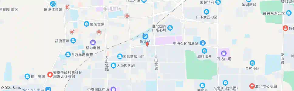 淮北桓谭路_公交站地图_淮北公交_妙搜公交查询2025