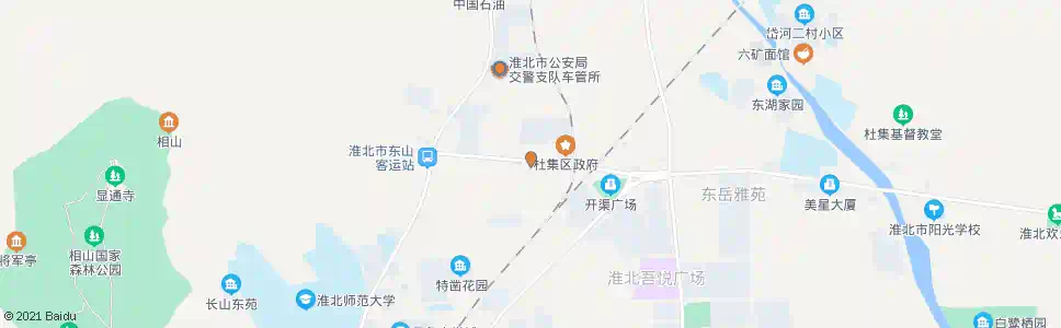 淮北二机厂_公交站地图_淮北公交_妙搜公交查询2025