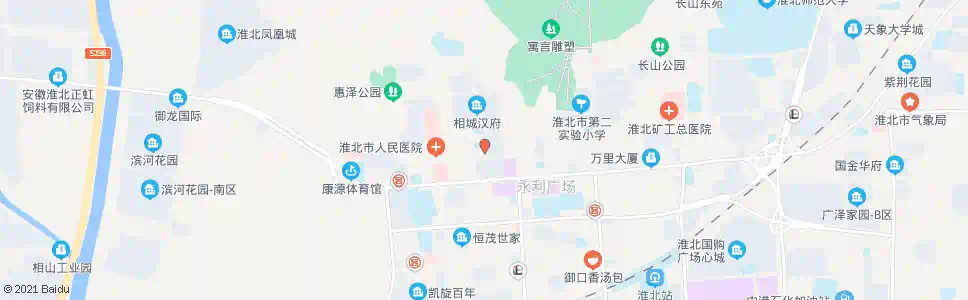 淮北市教委_公交站地图_淮北公交_妙搜公交查询2025