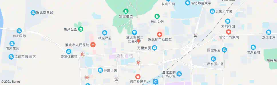 淮北相山路菜市场_公交站地图_淮北公交_妙搜公交查询2025