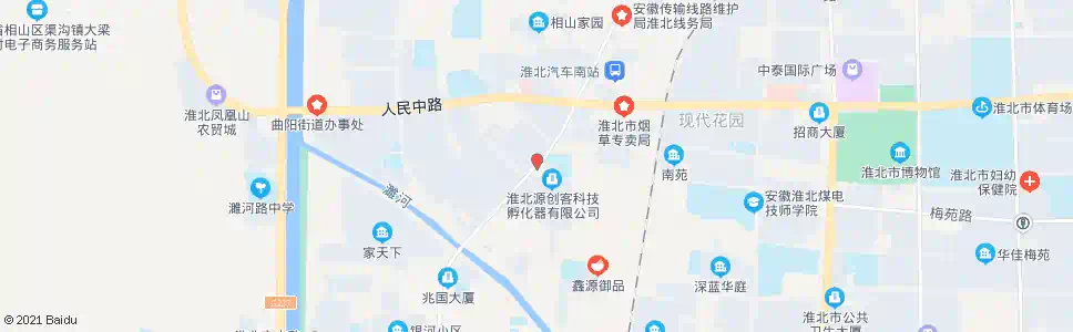 淮北矿务局干校_公交站地图_淮北公交_妙搜公交查询2025