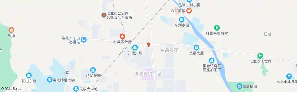 淮北杜集区医院_公交站地图_淮北公交_妙搜公交查询2025