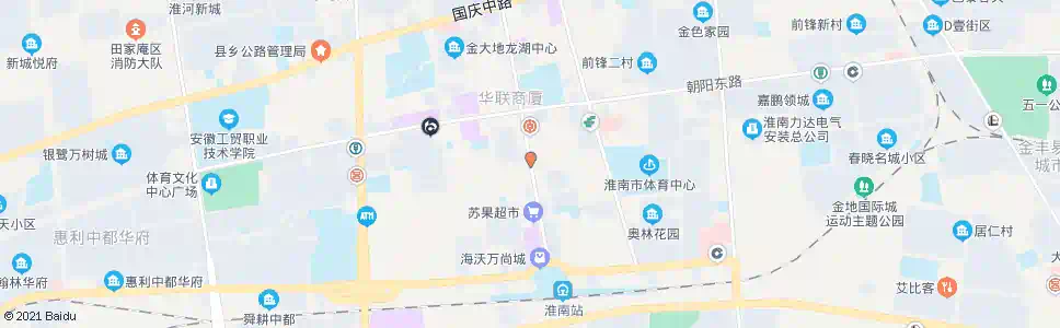 淮南中行_公交站地图_淮南公交_妙搜公交查询2025