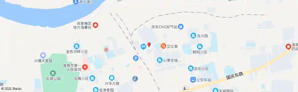 淮南电厂_公交站地图_淮南公交_妙搜公交查询2025