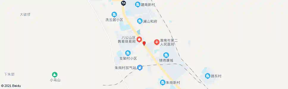 淮南土坝孜_公交站地图_淮南公交_妙搜公交查询2025