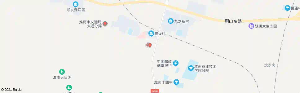 淮南矿附院_公交站地图_淮南公交_妙搜公交查询2025