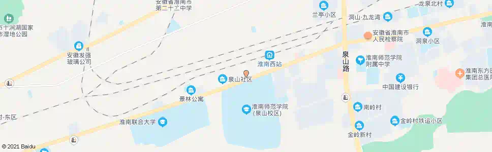 淮南长丰师范_公交站地图_淮南公交_妙搜公交查询2025