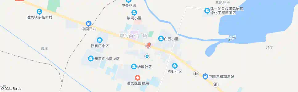 淮南红旗楼_公交站地图_淮南公交_妙搜公交查询2025