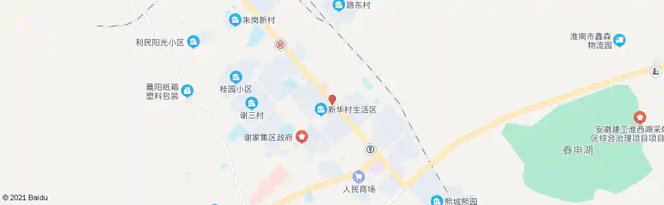 淮南机厂_公交站地图_淮南公交_妙搜公交查询2025
