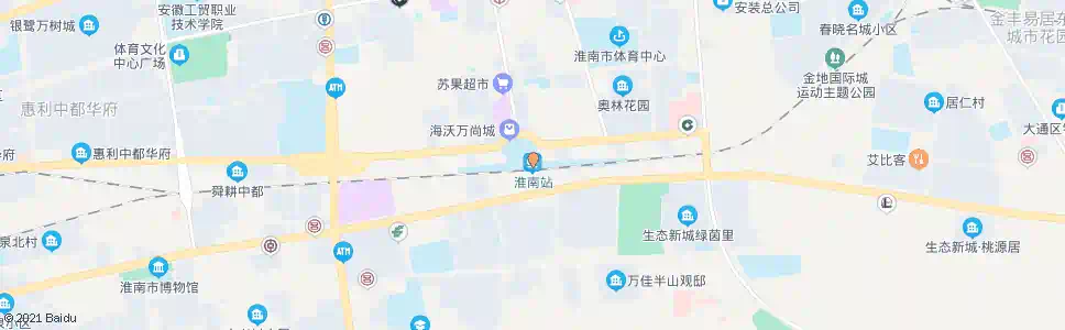 淮南张祠_公交站地图_淮南公交_妙搜公交查询2025