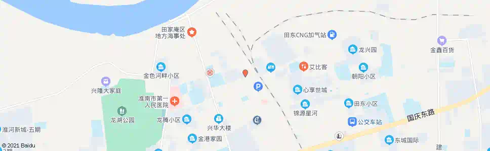 淮南新淮村_公交站地图_淮南公交_妙搜公交查询2025