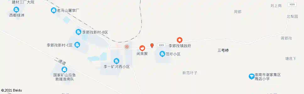 淮南李郢孜_公交站地图_淮南公交_妙搜公交查询2025