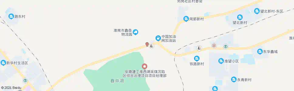 淮南变电所_公交站地图_淮南公交_妙搜公交查询2025