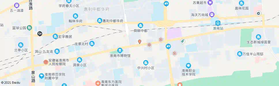 淮南中国移动_公交站地图_淮南公交_妙搜公交查询2025