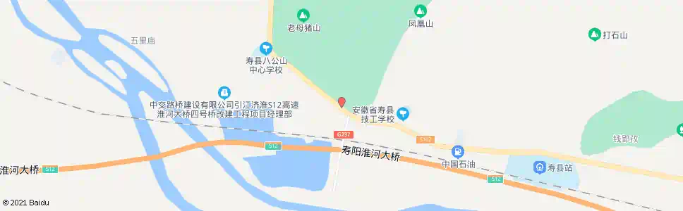 淮南寿县森林公园_公交站地图_淮南公交_妙搜公交查询2025