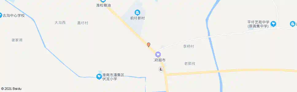 淮南陶圩_公交站地图_淮南公交_妙搜公交查询2025