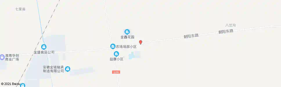 淮南鑫湖花园_公交站地图_淮南公交_妙搜公交查询2025