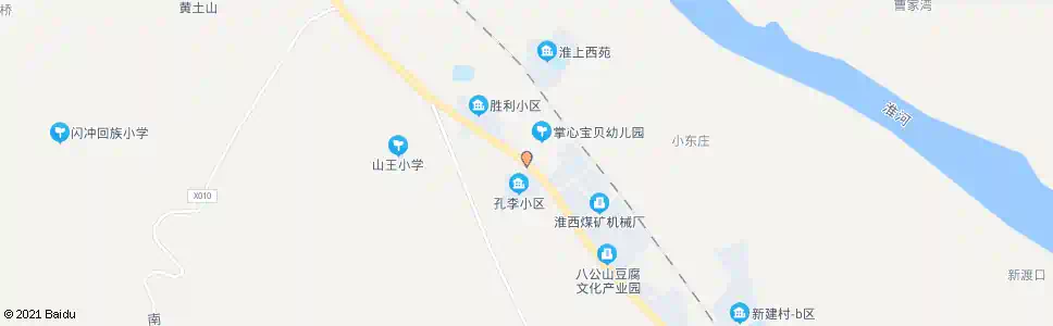 淮南李嘴孜_公交站地图_淮南公交_妙搜公交查询2025