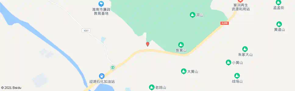 淮南上窑森林公园_公交站地图_淮南公交_妙搜公交查询2025