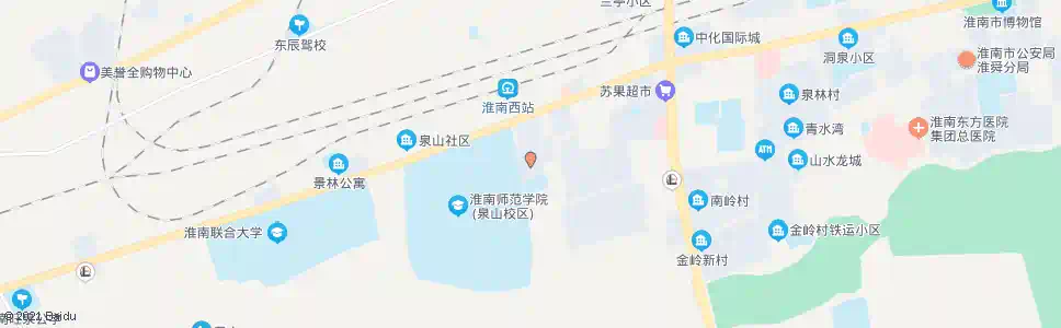 淮南铁三处_公交站地图_淮南公交_妙搜公交查询2025
