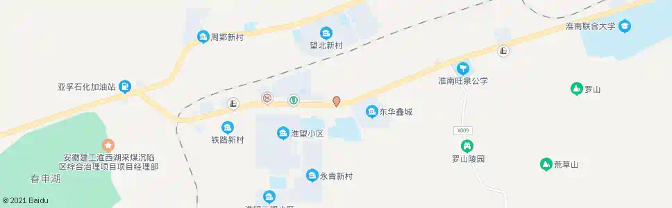 淮南眼科医院_公交站地图_淮南公交_妙搜公交查询2025