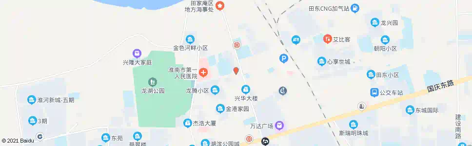 淮南青年路_公交站地图_淮南公交_妙搜公交查询2025