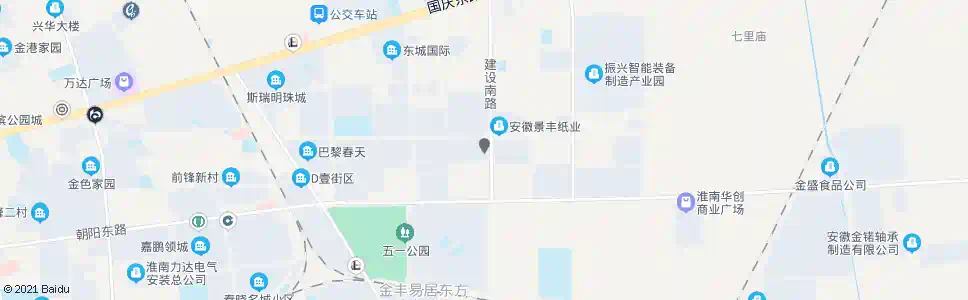 淮南天擎服饰_公交站地图_淮南公交_妙搜公交查询2025