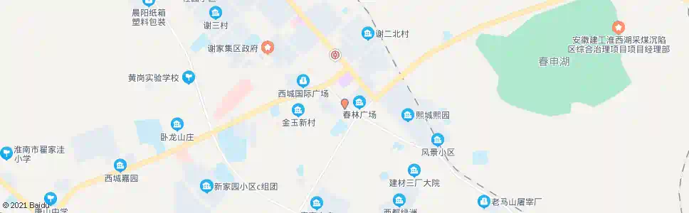 淮南蔡家岗_公交站地图_淮南公交_妙搜公交查询2025