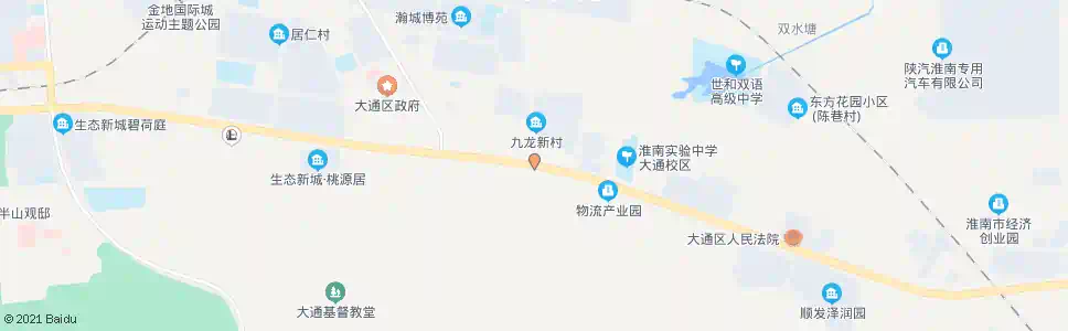 淮南塑料二厂_公交站地图_淮南公交_妙搜公交查询2025