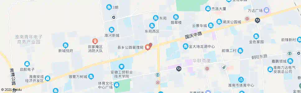 淮南金茂酒店_公交站地图_淮南公交_妙搜公交查询2025