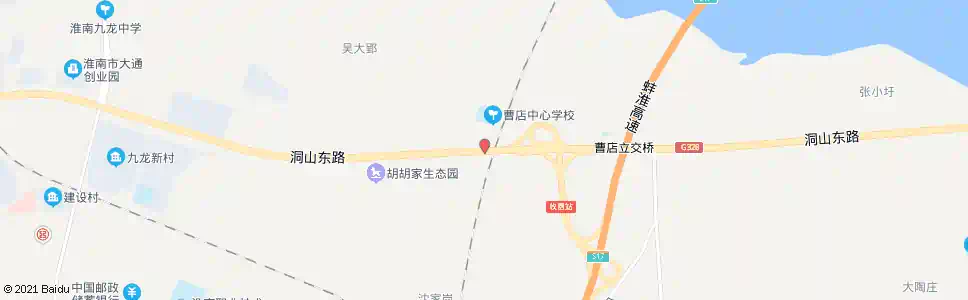 淮南曹庄(九龙岗镇)_公交站地图_淮南公交_妙搜公交查询2025