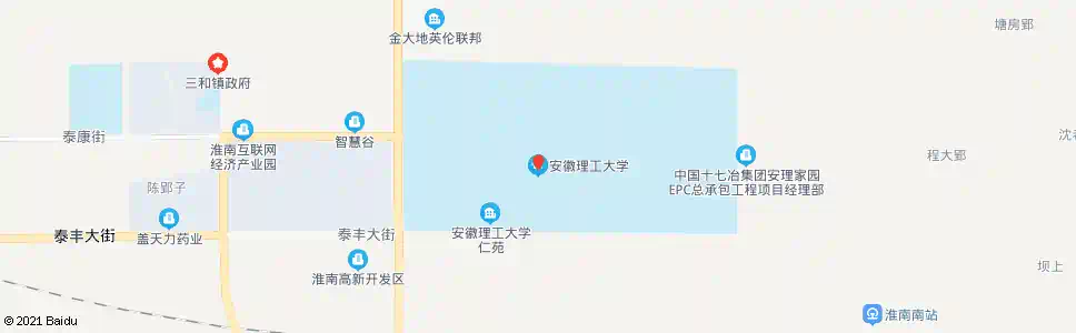 淮南理工大_公交站地图_淮南公交_妙搜公交查询2025