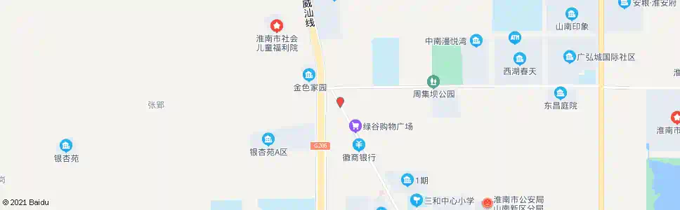 淮南义城_公交站地图_淮南公交_妙搜公交查询2025