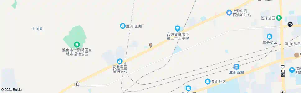淮南发强医院_公交站地图_淮南公交_妙搜公交查询2025