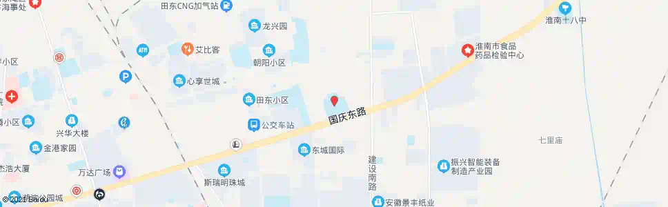 淮南卫校_公交站地图_淮南公交_妙搜公交查询2025