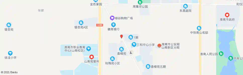 淮南土楼村_公交站地图_淮南公交_妙搜公交查询2025