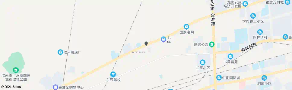 淮南敬老院_公交站地图_淮南公交_妙搜公交查询2025