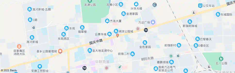 淮南玉龙家私(公交一公司)_公交站地图_淮南公交_妙搜公交查询2025